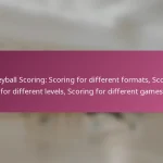 Volleyball Scoring: Scoring for different formats, Scoring for different levels, Scoring for different games